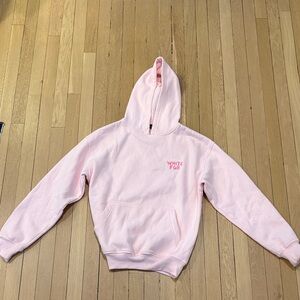 White Fox Boutique Pink Hoodie